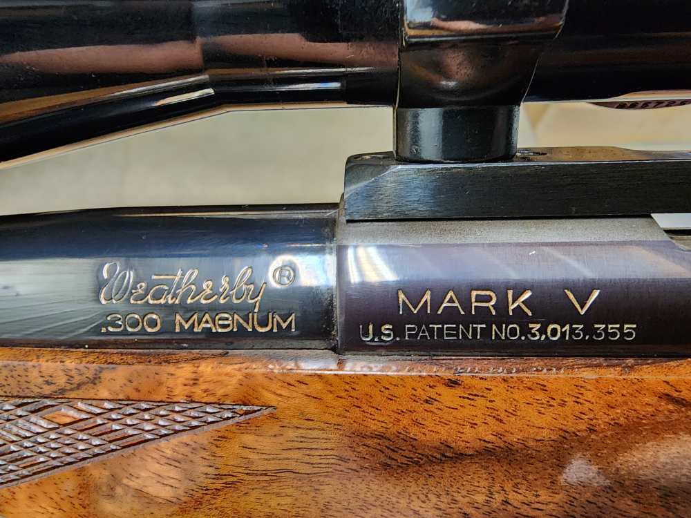 PICS! USED 1969 WEATHERBY MARK V DELUXE 300 WBY 26" REDFIELD 2-7X W GERMANY-img-32