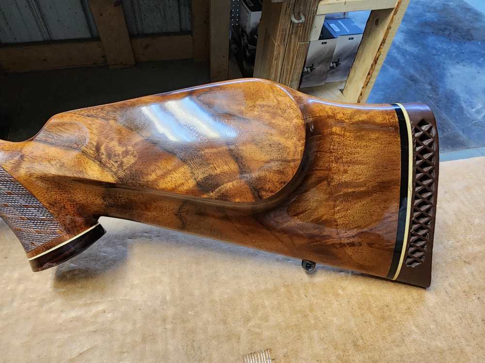 PICS! USED 1969 WEATHERBY MARK V DELUXE 300 WBY 26" REDFIELD 2-7X W GERMANY-img-23