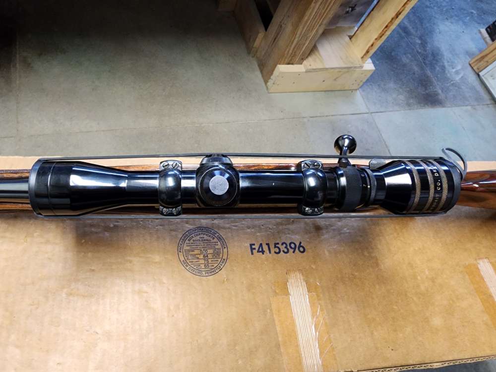 PICS! USED 1969 WEATHERBY MARK V DELUXE 300 WBY 26" REDFIELD 2-7X W GERMANY-img-41