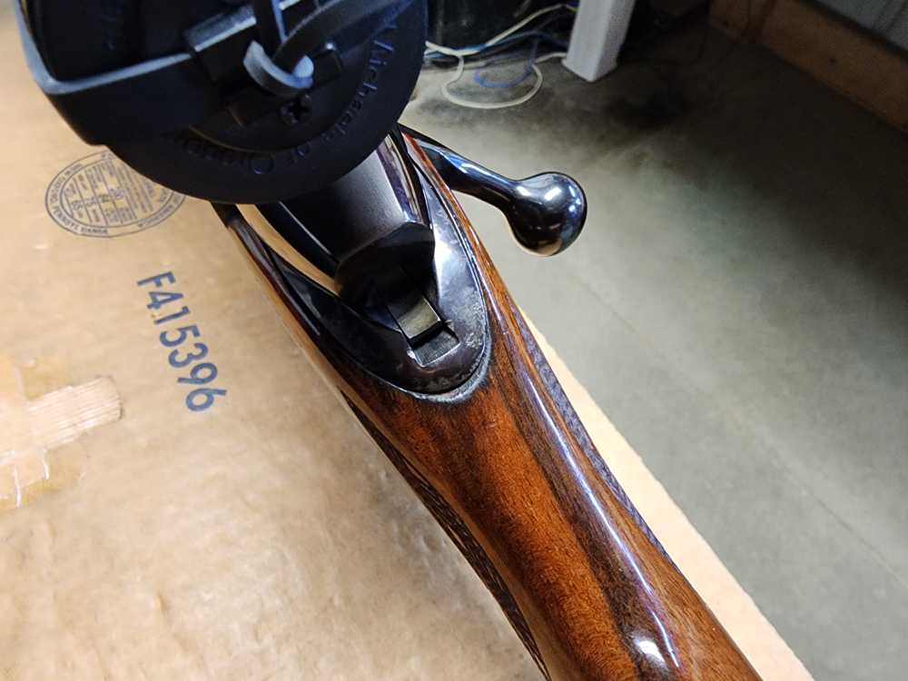 PICS! USED 1969 WEATHERBY MARK V DELUXE 300 WBY 26" REDFIELD 2-7X W GERMANY-img-40