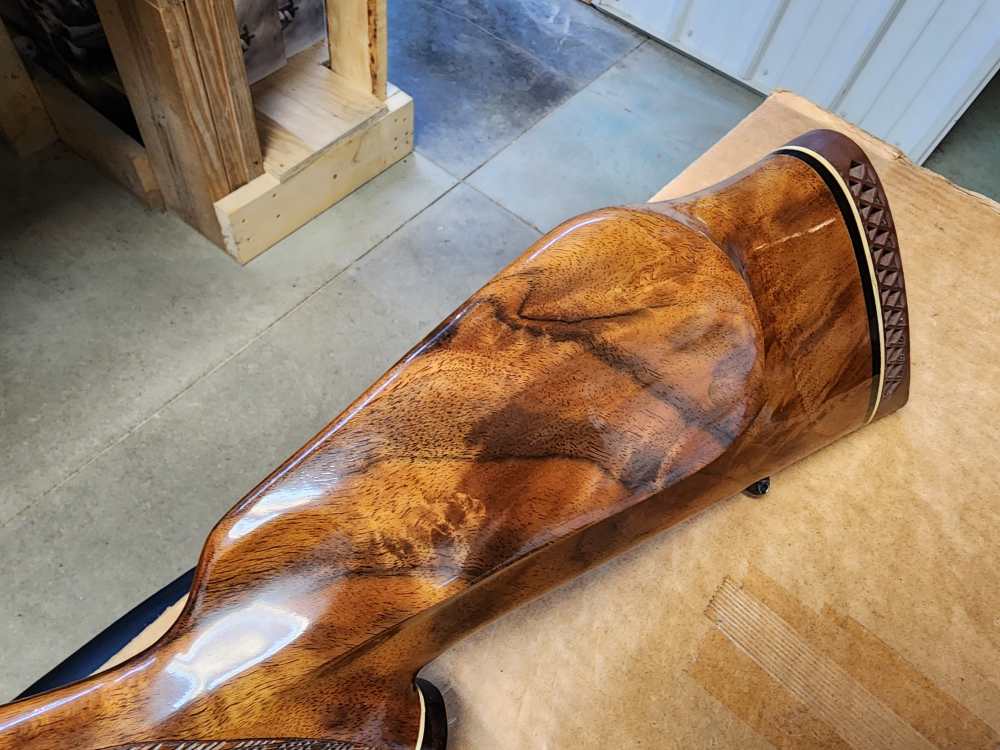 PICS! USED 1969 WEATHERBY MARK V DELUXE 300 WBY 26" REDFIELD 2-7X W GERMANY-img-21