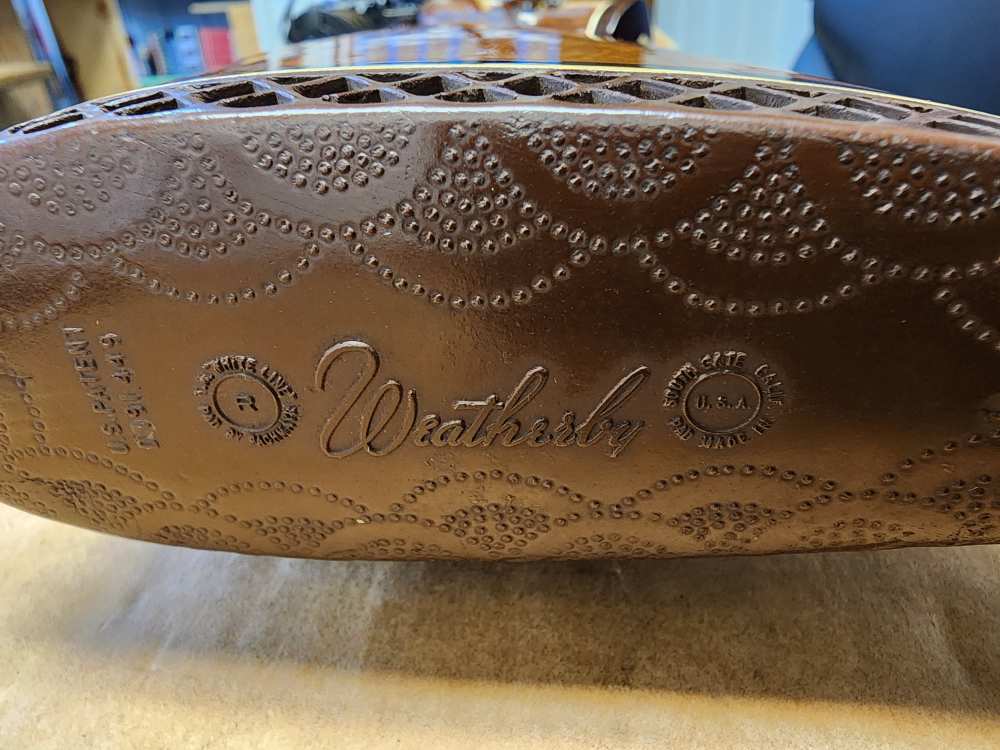 PICS! USED 1969 WEATHERBY MARK V DELUXE 300 WBY 26" REDFIELD 2-7X W GERMANY-img-7