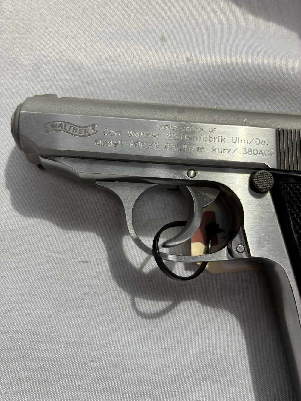 Walter PPK/S 380 ACP Semi Auto Pistol-img-3