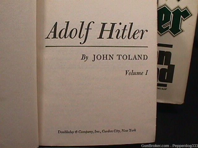 Volume 1 & 2 of Adolf ‘s Book by John Toland Complete with Jackets-img-1