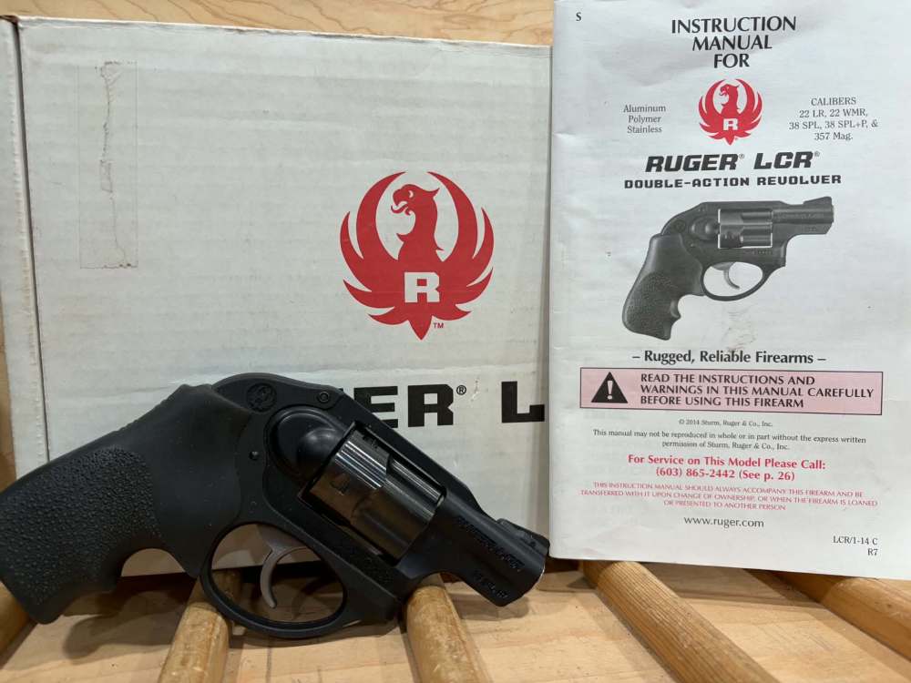 RUGER LCR 38SPL +P ORIGINAL BOX 30341-img-0