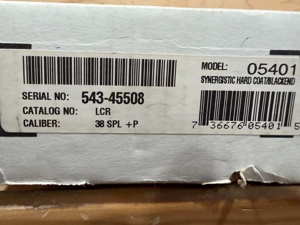 RUGER LCR 38SPL +P ORIGINAL BOX 30341-img-25