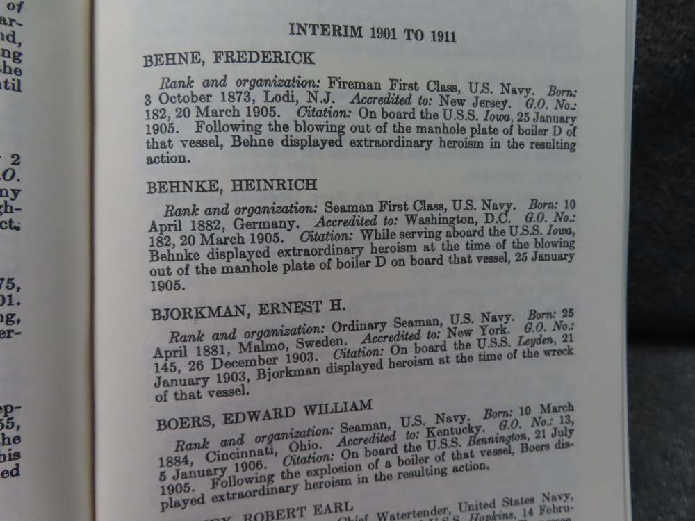 MEDAL OF HONOR RECIPIENTS 1863-1973 REFERENCE BOOK BY U.S. VETERANS AFFAIRS-img-11