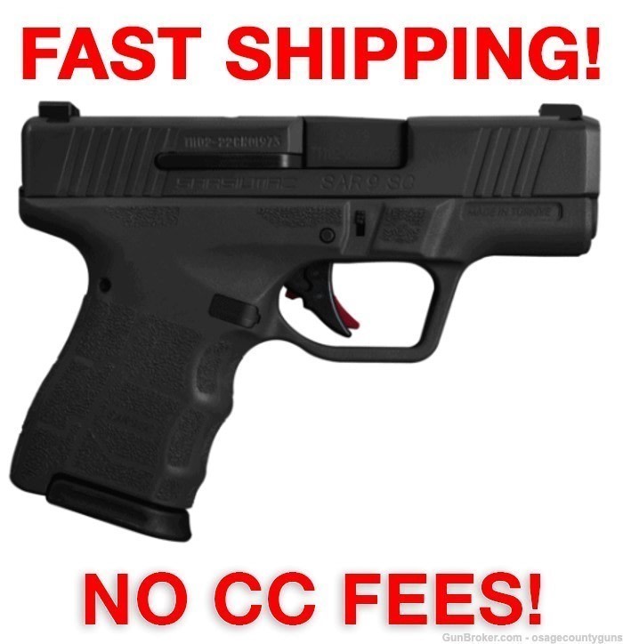 SAR USA SAR9 Subcompact - 3.3" - 9mm-img-0