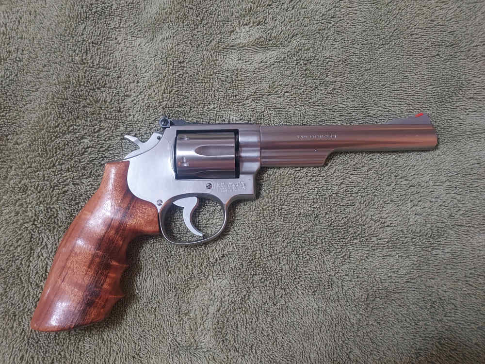 Smith And Wesson Model 66 6" UPGRADES! FLAWLESS!-img-11