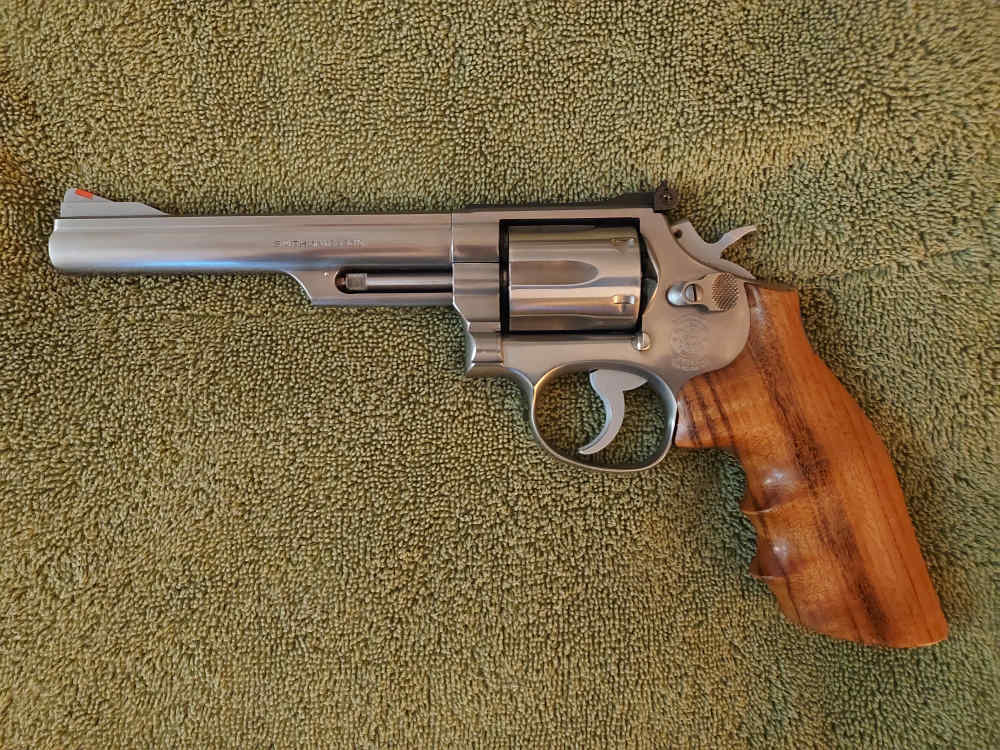 Smith And Wesson Model 66 6" UPGRADES! FLAWLESS!-img-0