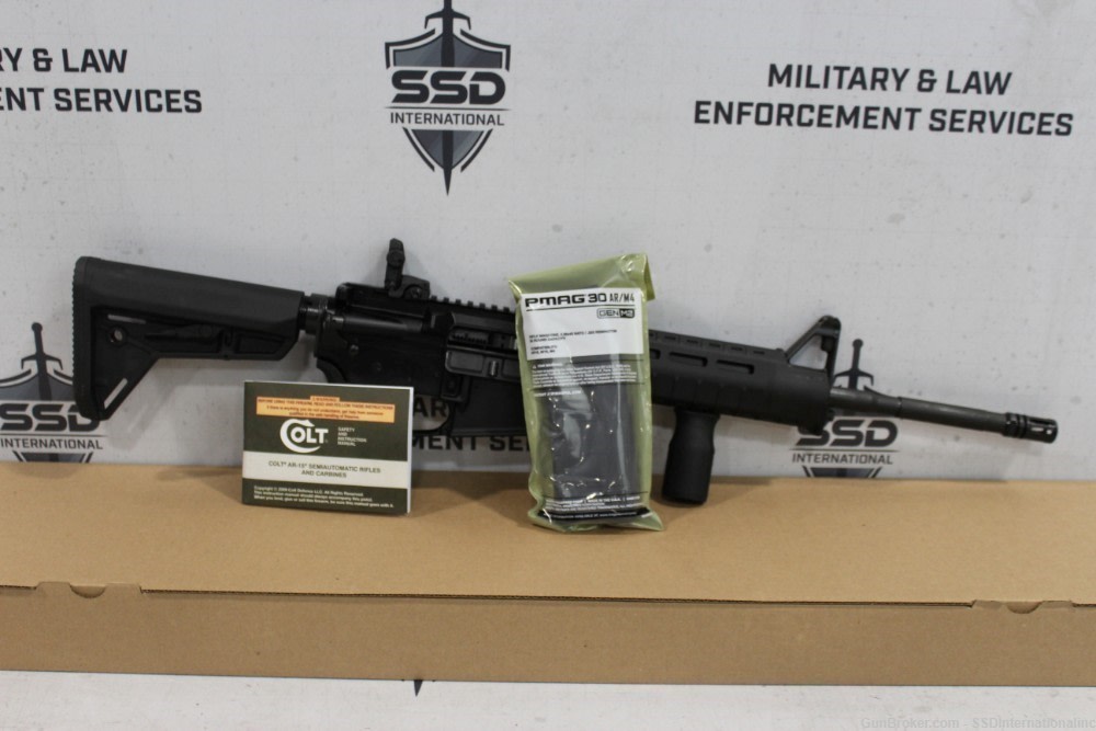 Colt M4 Carbine MPS 5.56 16" CR6920MPS-B Magpul 30rd MAG Free Shipping-img-0