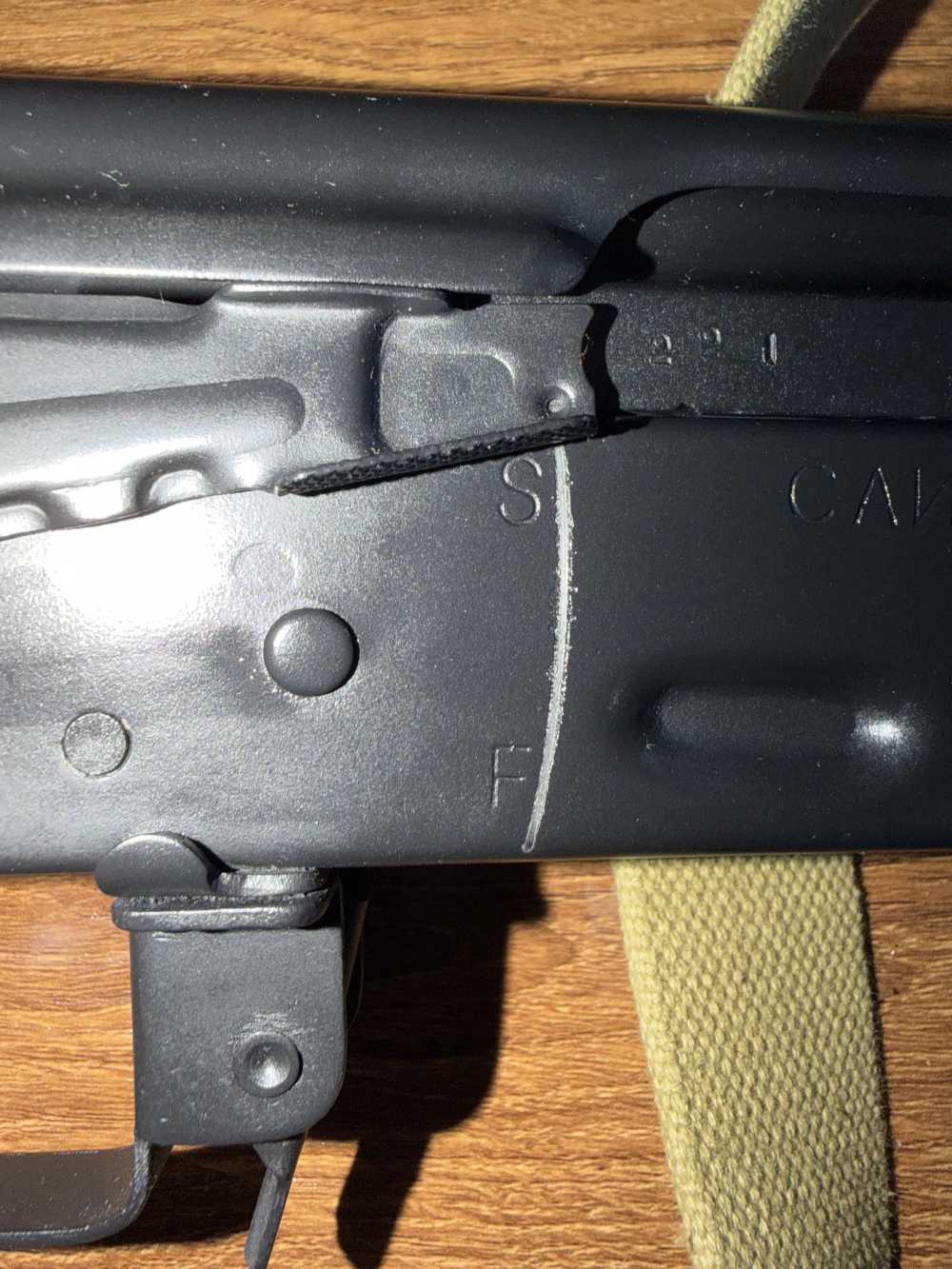 Russian Saiga AK74 5.45x39 Side Folder Rifle -img-19