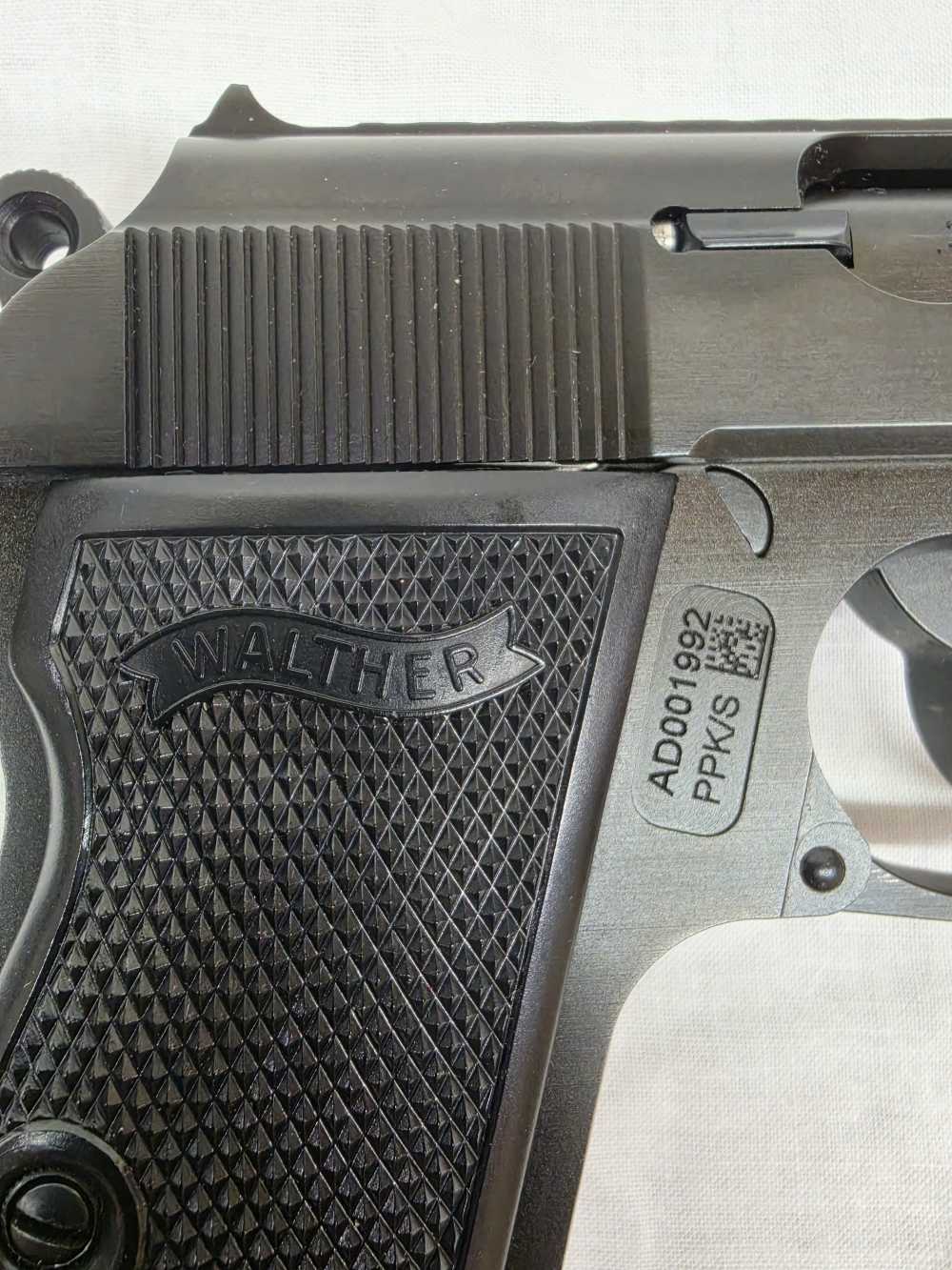 WALTHER PPK/S 32 ACP BLACK w/BOX-img-5