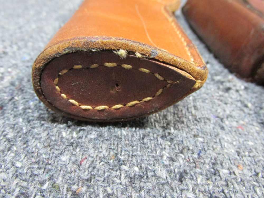 2 HOLSTERS-GERMAN LUGER & AUDLEY FOLSOM FOR THE COLT WOODSMAN-img-2
