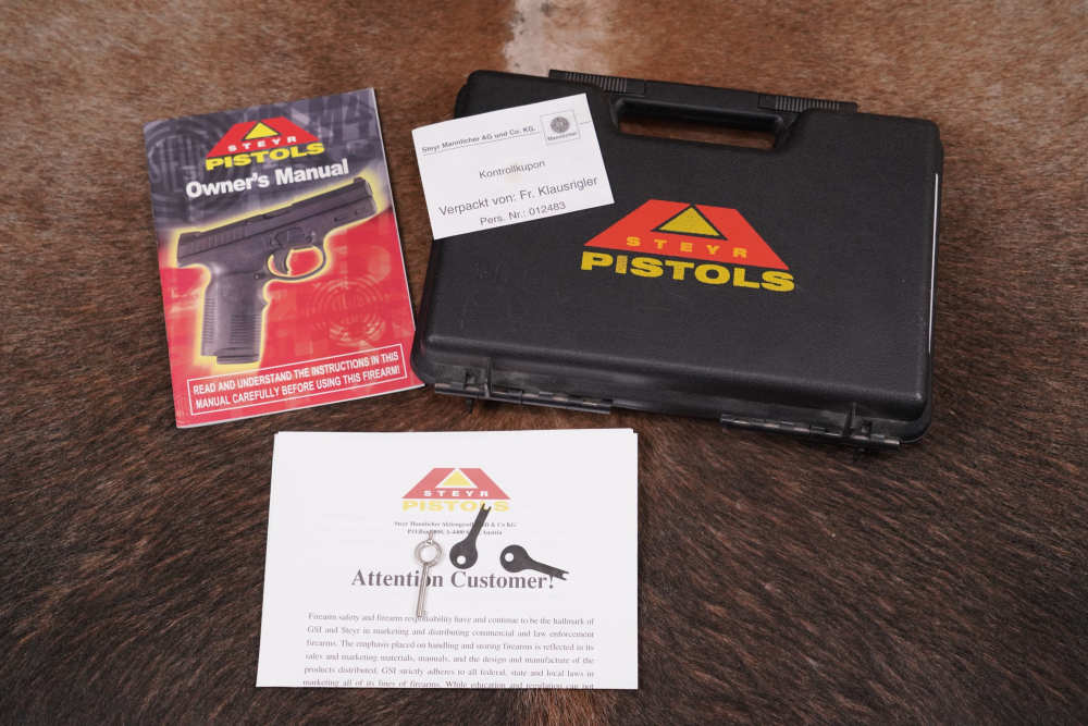Steyr Model M9 Gen 1 9mm Luger Striker Fired 4" Semi-Auto Pistol-img-21