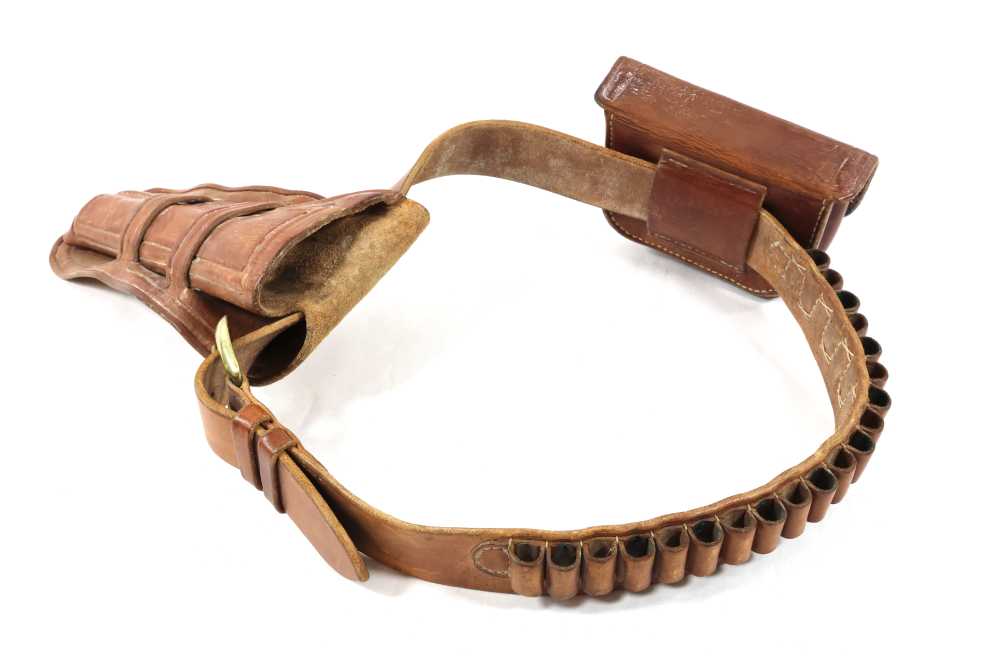 Vintage Davis & Sons Leather Loop Holster-img-1