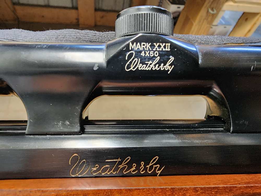 PICS! USED 65-71 BERETTA ITALY WEATHERBY MARK XXII 22 LR 24" WBY 4X50 SCOPE-img-35