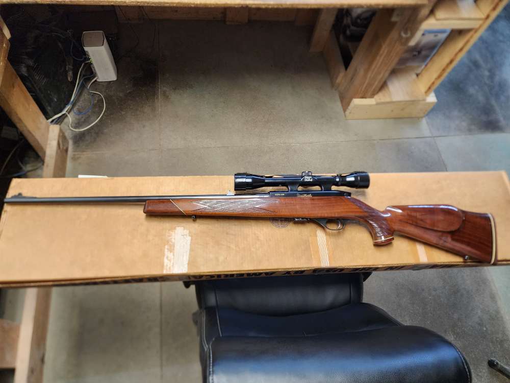 PICS! USED 65-71 BERETTA ITALY WEATHERBY MARK XXII 22 LR 24" WBY 4X50 SCOPE-img-21