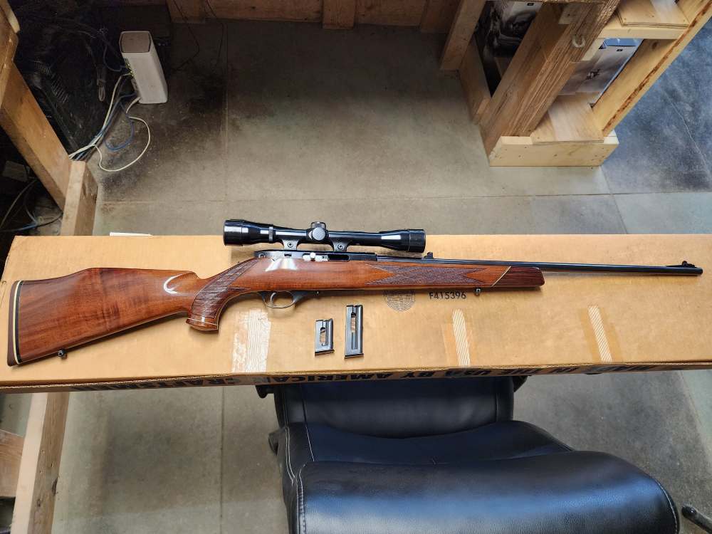 PICS! USED 65-71 BERETTA ITALY WEATHERBY MARK XXII 22 LR 24" WBY 4X50 SCOPE-img-1