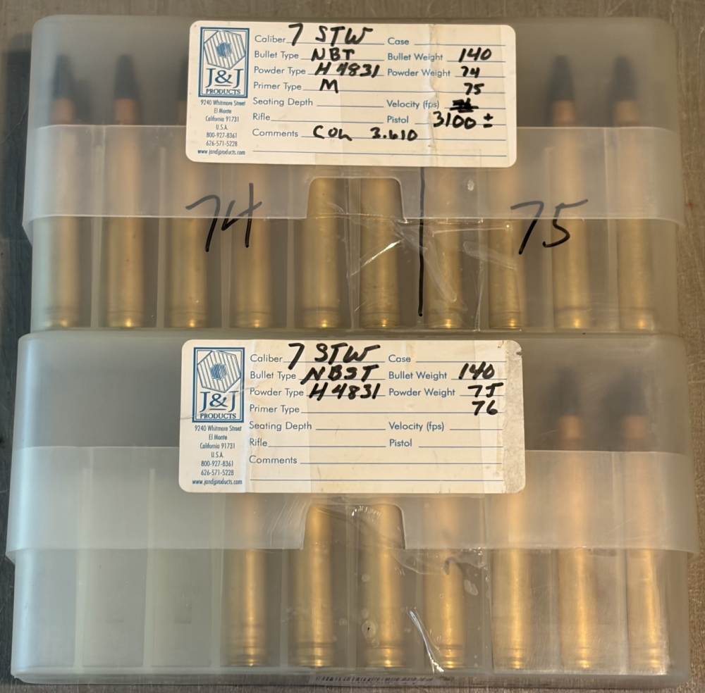 7mm STW 140 gr Nosler Ballistic Silvertip Rifle Ammo 34 rd Remington Reload-img-0