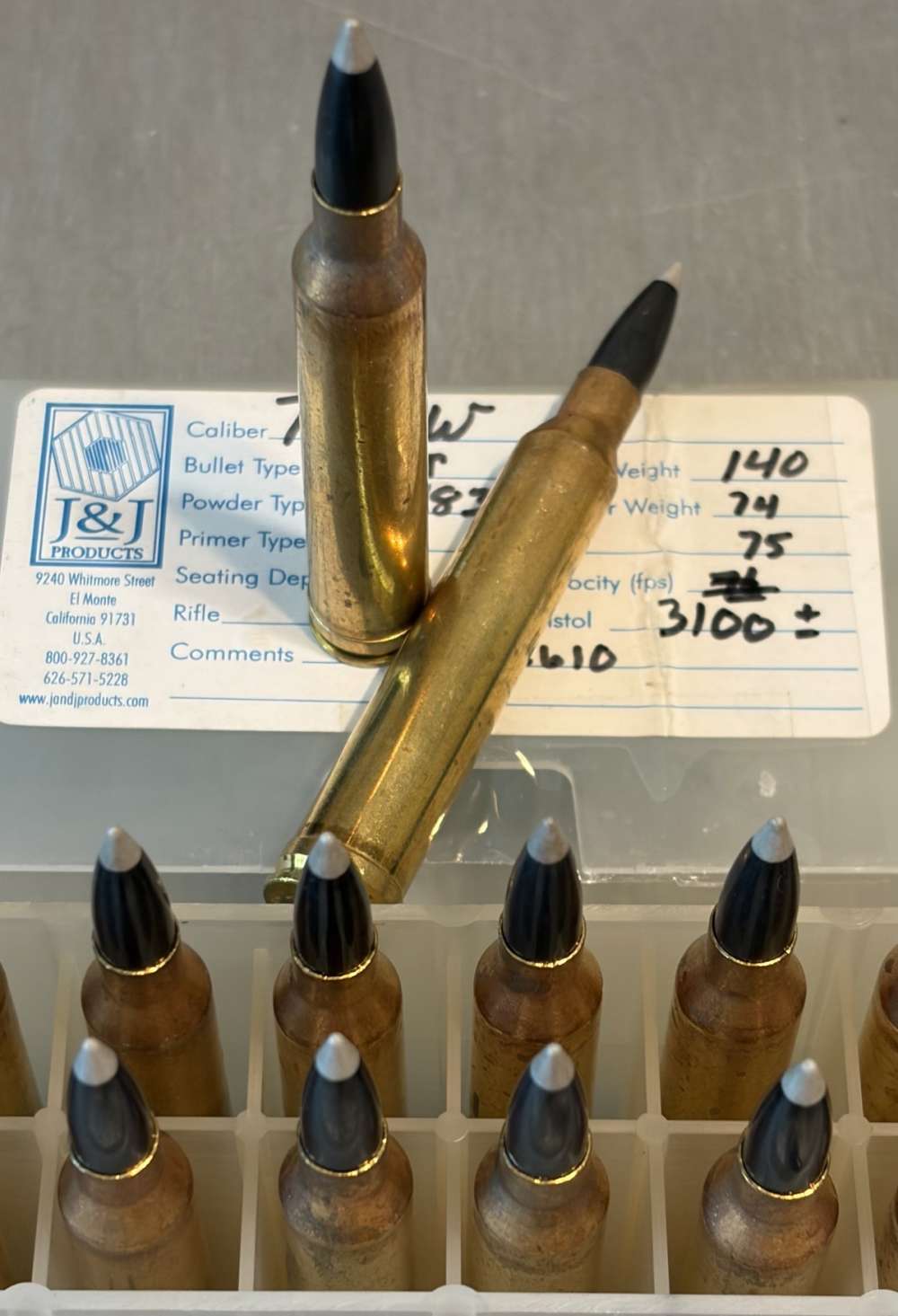 7mm STW 140 gr Nosler Ballistic Silvertip Rifle Ammo 34 rd Remington Reload-img-3