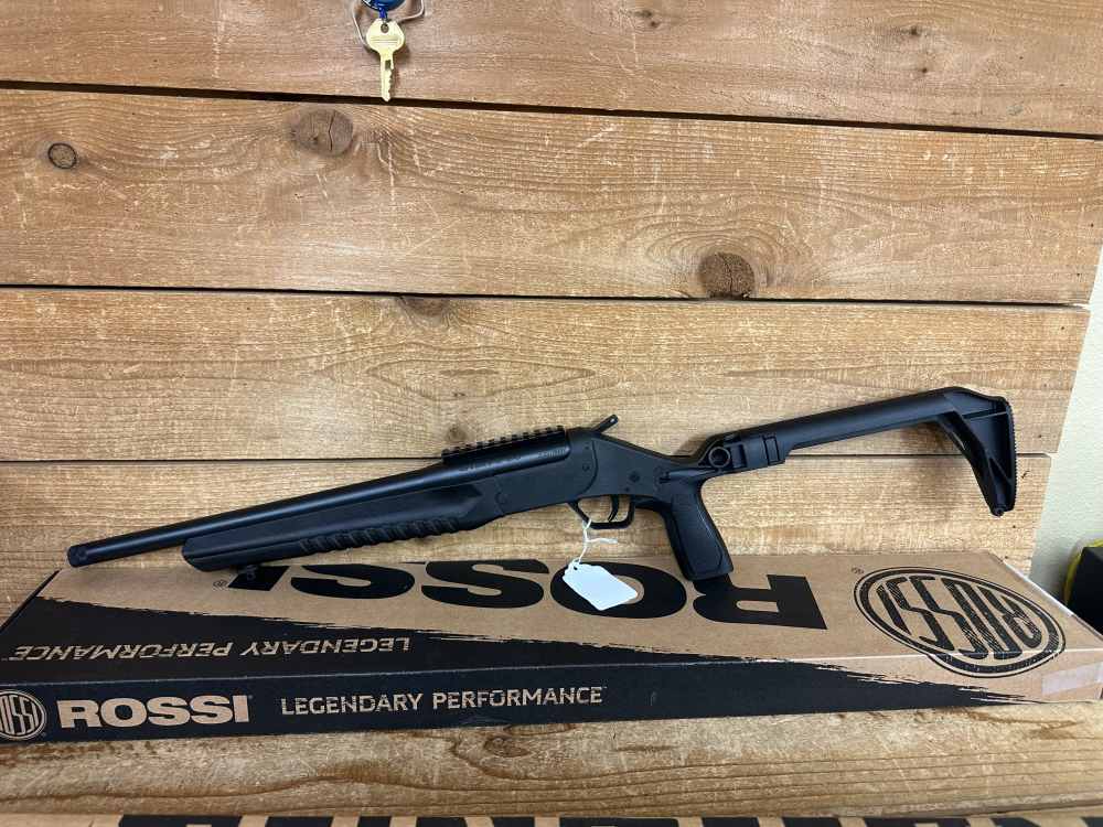 Rossi LWC300B-BKFS LWC 300 Blackout Single Shot 16.50” Black Oxide...-img-5