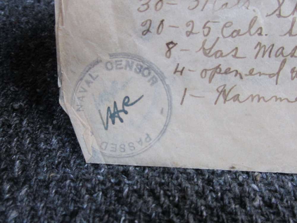 WWII 8x10 PORTRAIT OF US Navy CB W/ 1944 DATED JAPANESE SOUVENIER DOCUMENTS-img-13