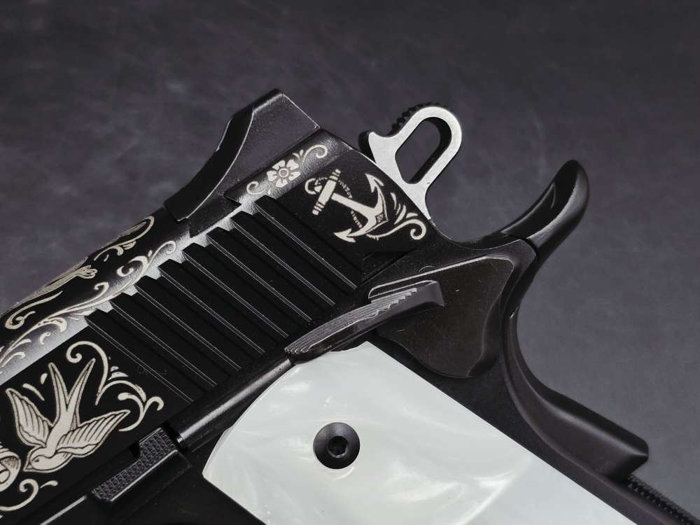 New Design! Homeward Bound Engraved KIMBER 1911 Bundle 45 DK Customs -img-4