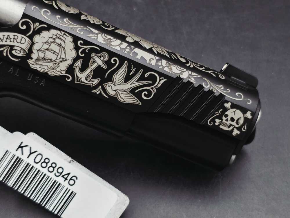 New Design! Homeward Bound Engraved KIMBER 1911 Bundle 45 DK Customs -img-11