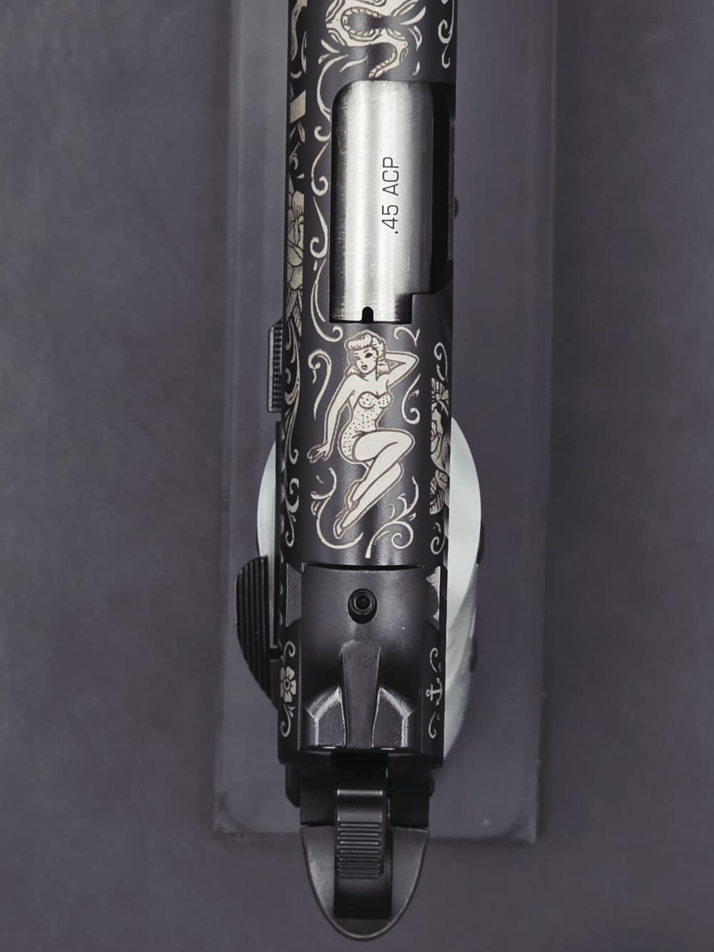 New Design! Homeward Bound Engraved KIMBER 1911 Bundle 45 DK Customs -img-13