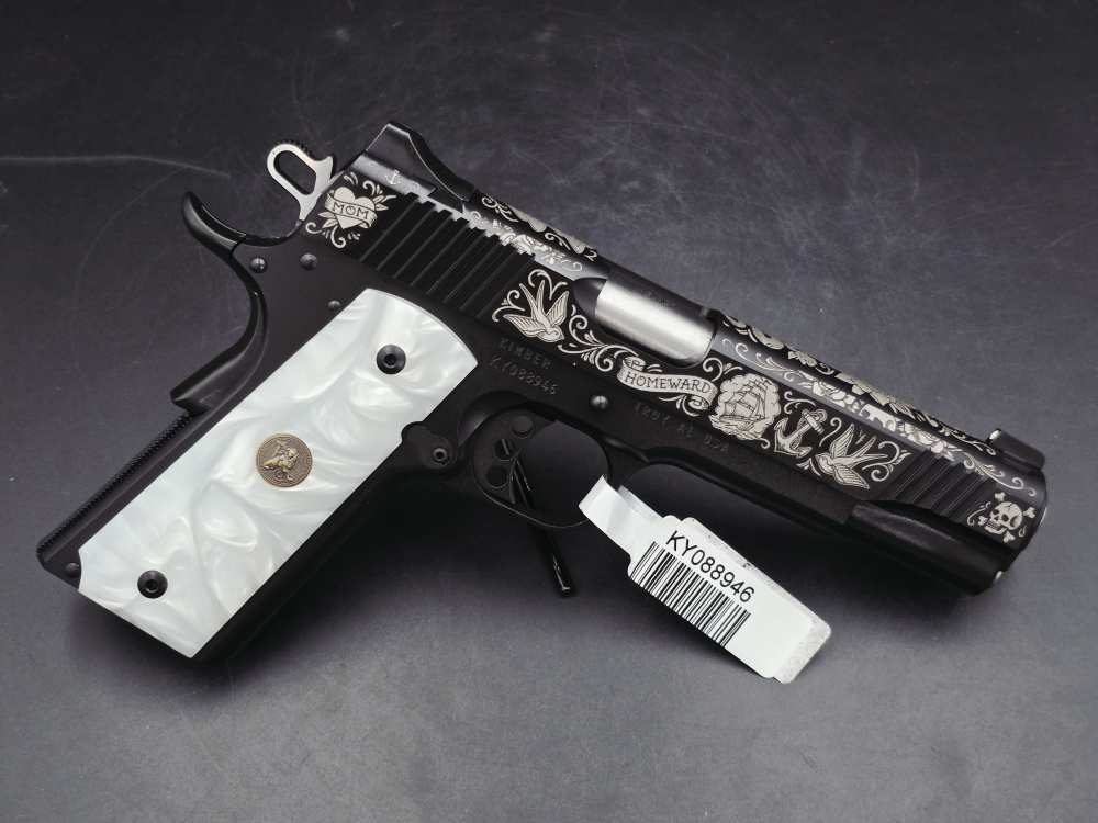 New Design! Homeward Bound Engraved KIMBER 1911 Bundle 45 DK Customs -img-7