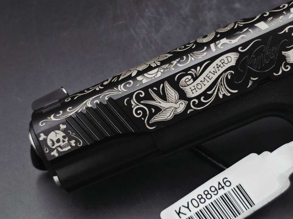 New Design! Homeward Bound Engraved KIMBER 1911 Bundle 45 DK Customs -img-6