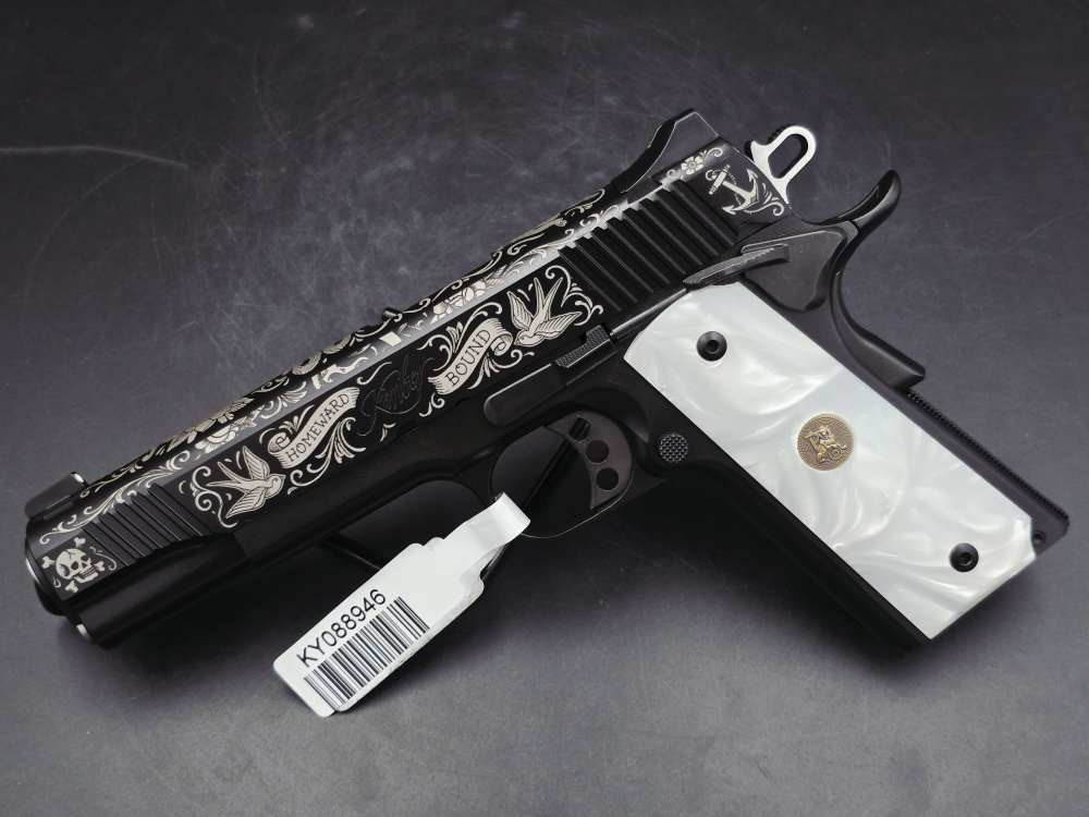New Design! Homeward Bound Engraved KIMBER 1911 Bundle 45 DK Customs -img-2
