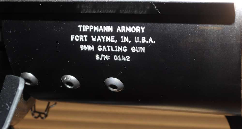 Tippmann Arms Crank Operated Gatling Gun 9mm.-img-1