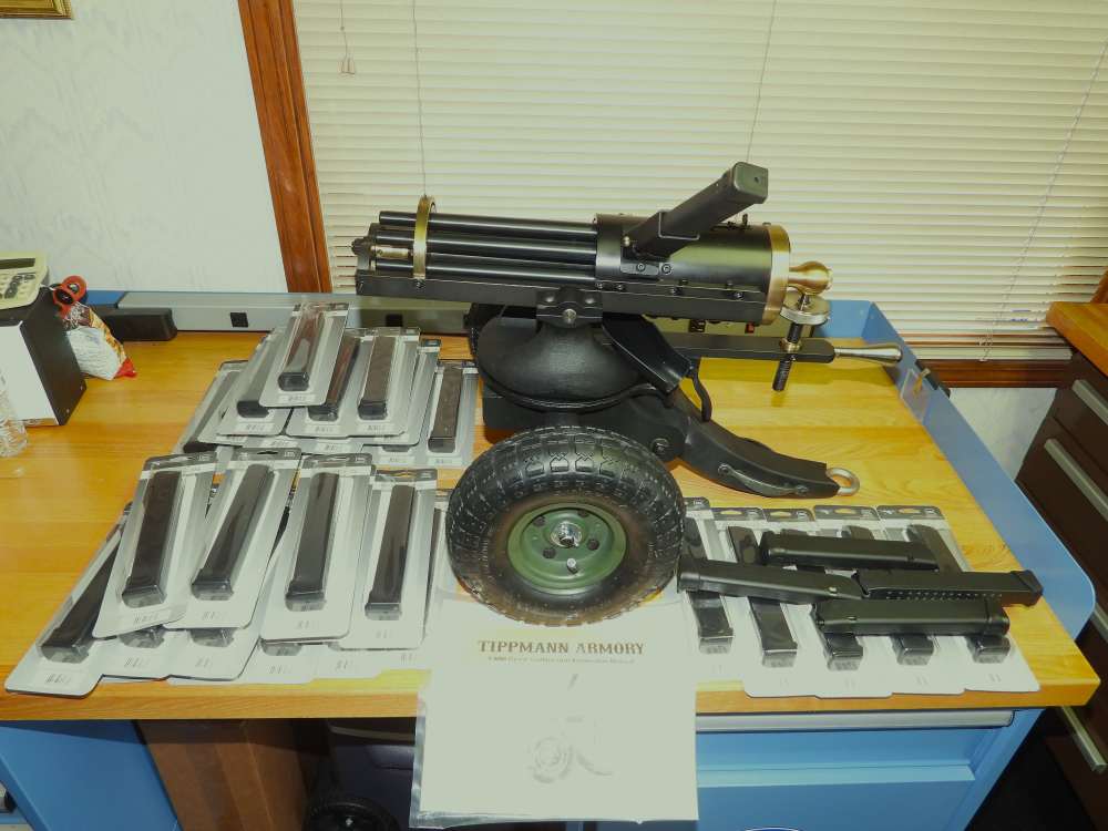Tippmann Arms Crank Operated Gatling Gun 9mm.-img-19