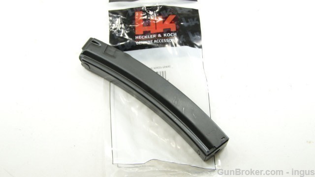 (2 TOTAL) HK SP5K SP-5K 9MM 30RD STEEL FACTORY MAG 206349S-img-6