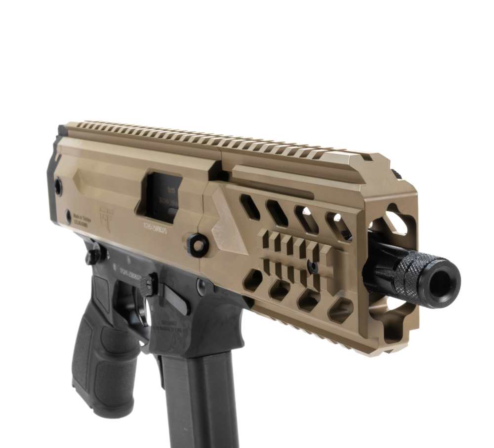 Gforce Arms Blade6 Two-Tone FDE/Black Blowback Pistol 9mm 33+1 6"-img-4