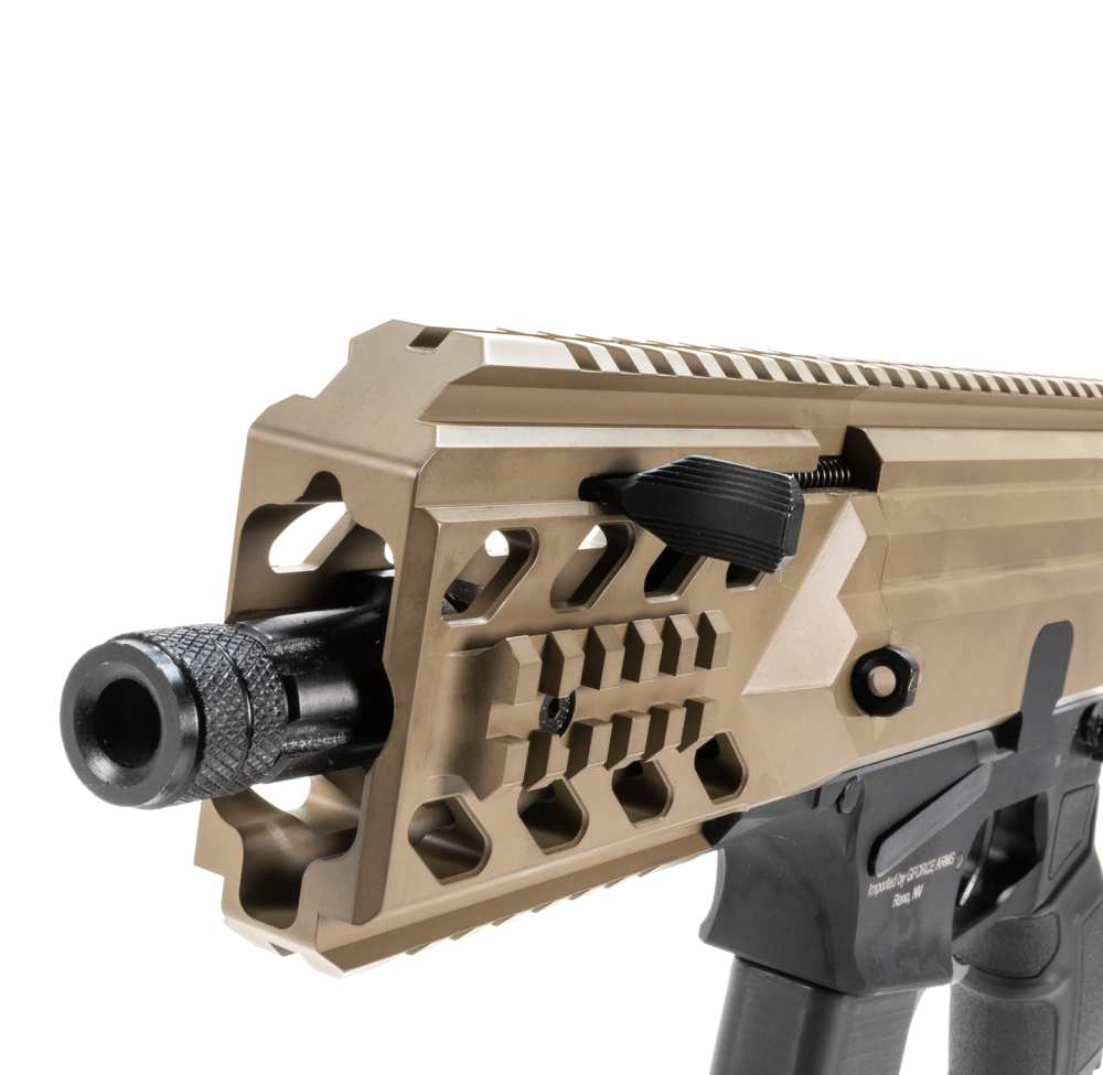 Gforce Arms Blade6 Two-Tone FDE/Black Blowback Pistol 9mm 33+1 6"-img-3