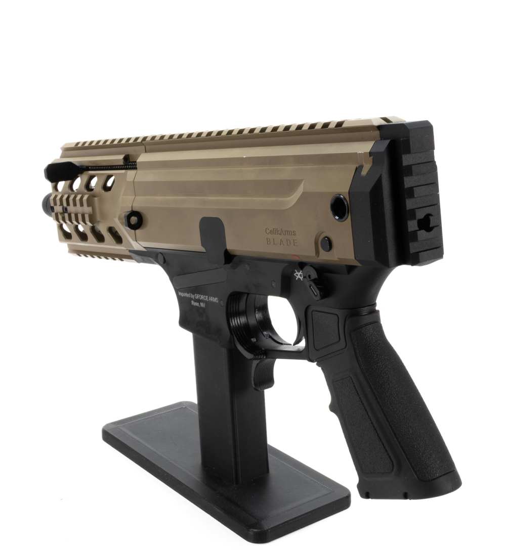 Gforce Arms Blade6 Two-Tone FDE/Black Blowback Pistol 9mm 33+1 6"-img-6