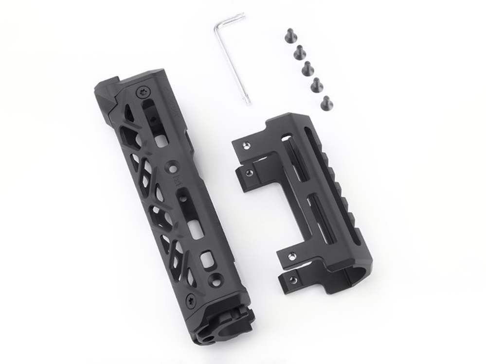 CRC 1U040 AKM AKMS AKS Short Handguard KPYK Black New AK-47 AK-74-img-1