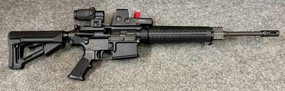 ArmaLite AR-10 7.62 As New 16” EO Tech Magnifier 4 mags-img-1