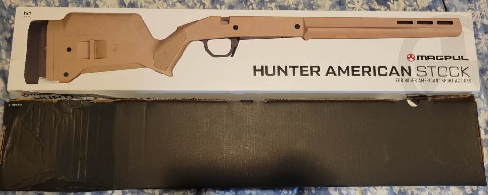Black Ruger American Magpul Hunter stock short action MAG931-BLK-img-20