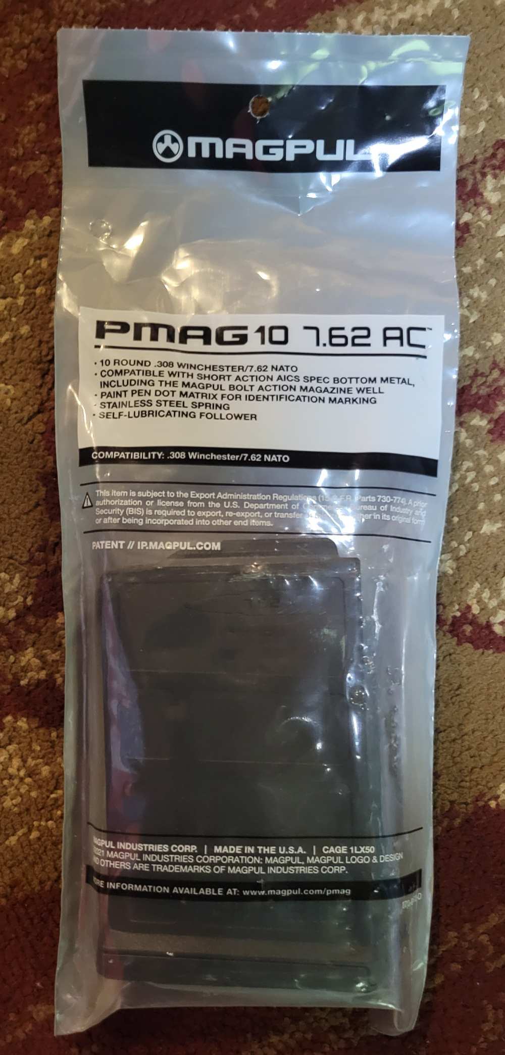 Black Ruger American Magpul Hunter stock short action MAG931-BLK-img-28