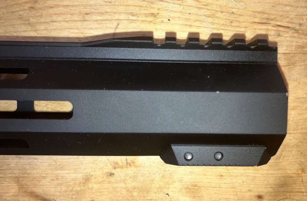 AR-10 15”  Rail Handguard – MLok, M13 STD Picatinny Top Front & Rear-img-4