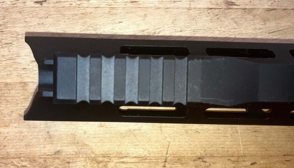 AR-10 15”  Rail Handguard – MLok, M13 STD Picatinny Top Front & Rear-img-7