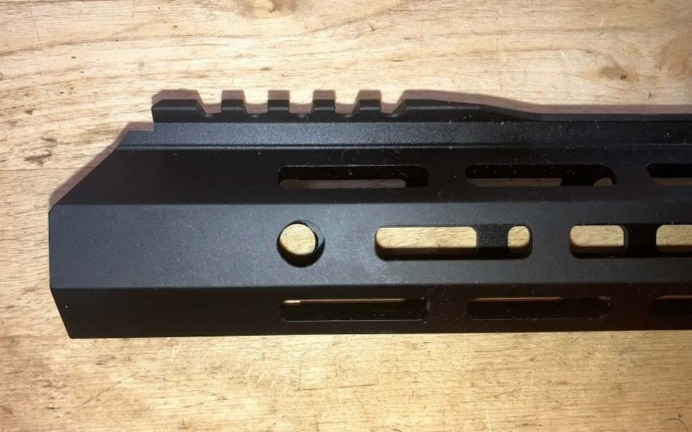 AR-10 15”  Rail Handguard – MLok, M13 STD Picatinny Top Front & Rear-img-5