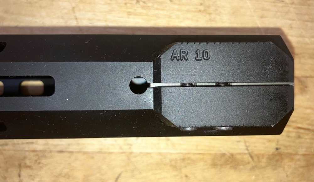 AR-10 15”  Rail Handguard – MLok, M13 STD Picatinny Top Front & Rear-img-8