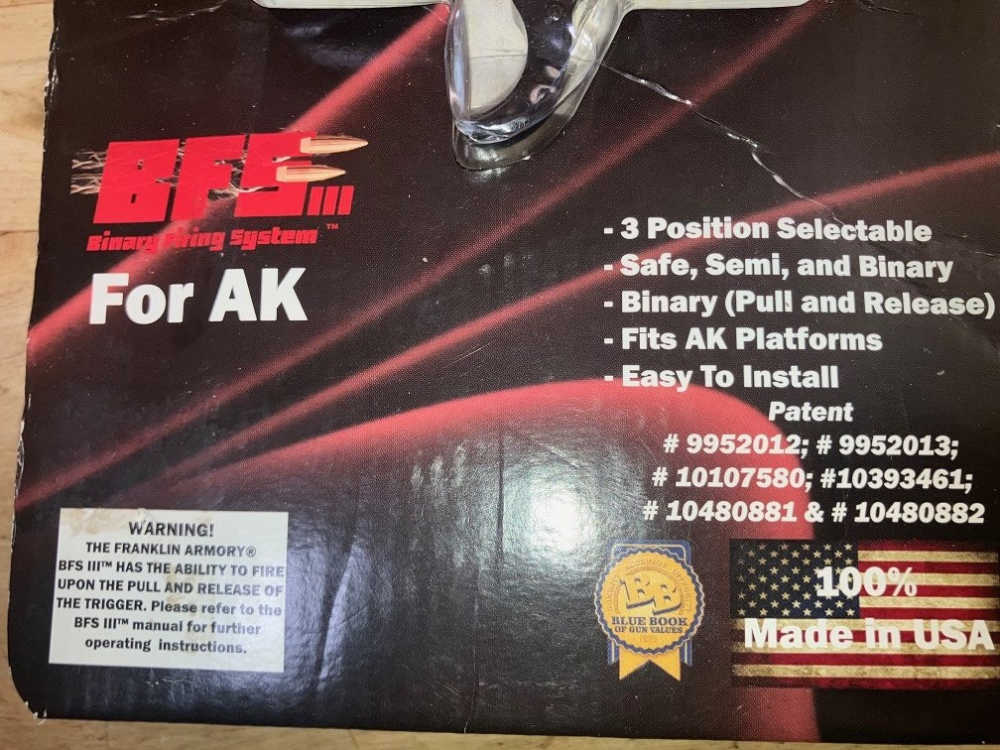 Franklin Armory BFS III Binary System for AK & AKM-img-6