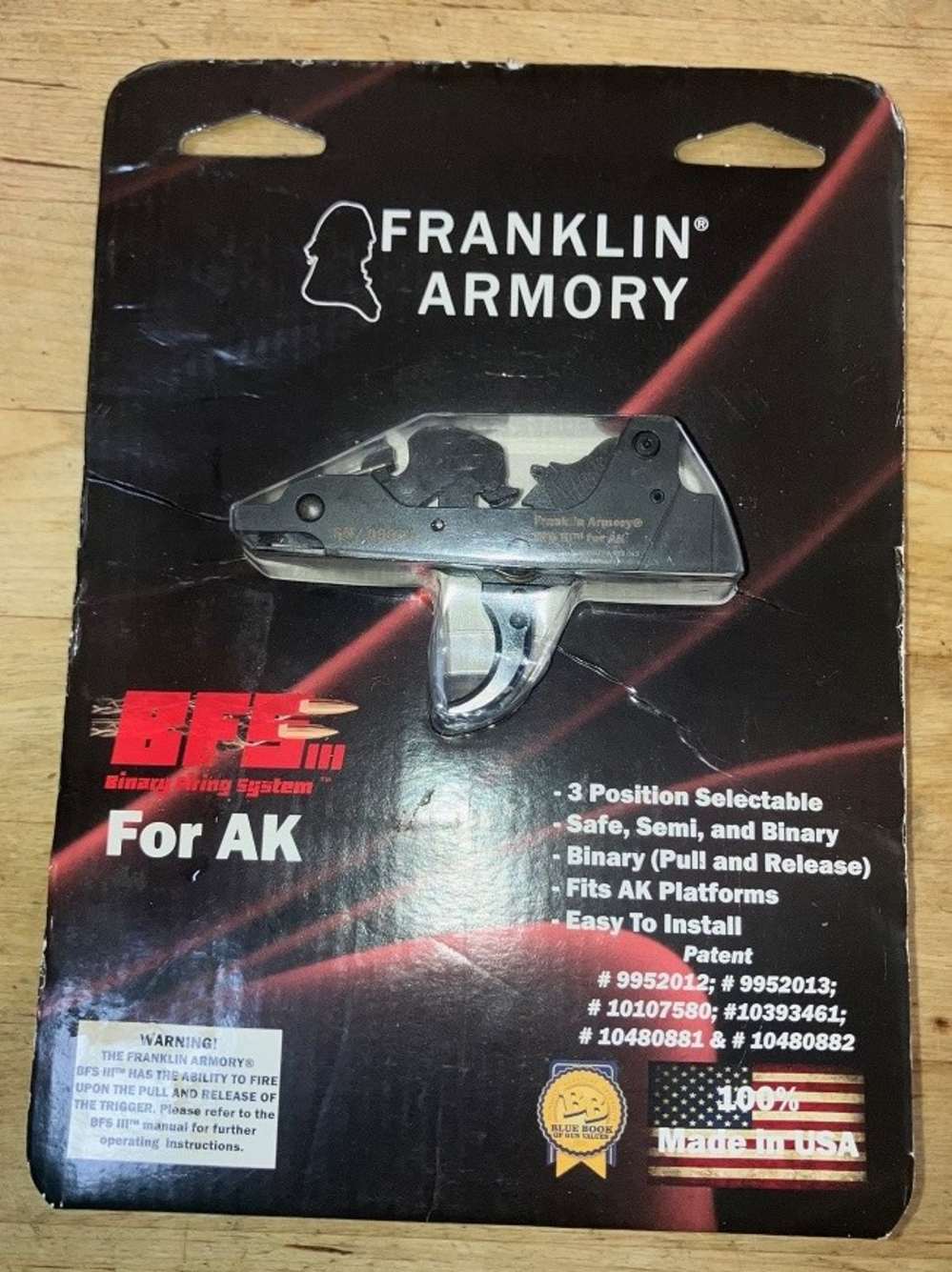 Franklin Armory BFS III Binary System for AK & AKM-img-0