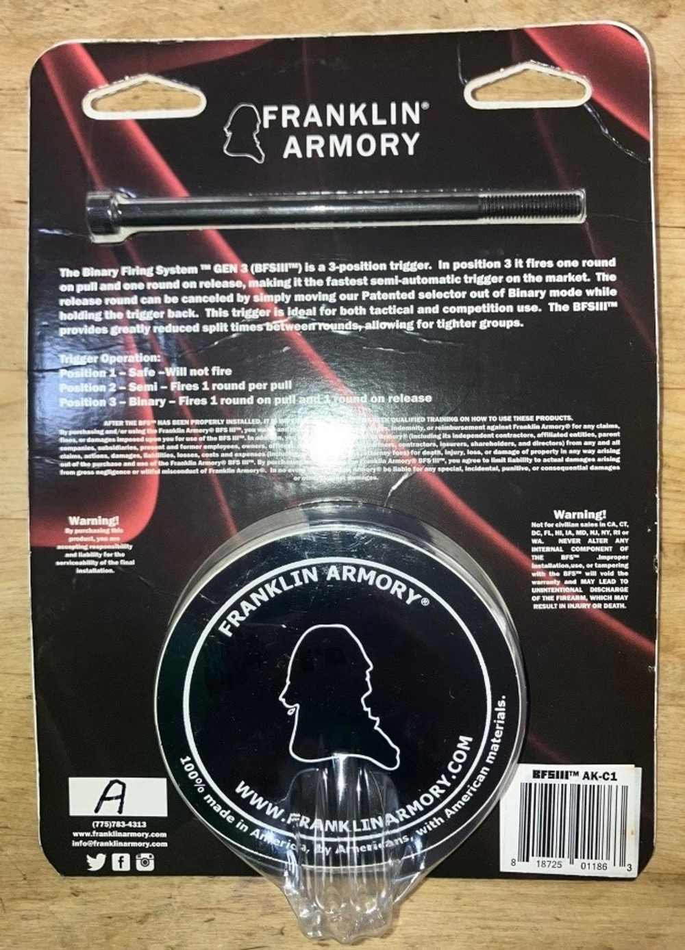 Franklin Armory BFS III Binary System for AK & AKM-img-1